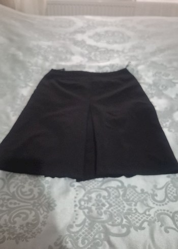 Siyah Pileli Midi Etek - Görsel 7