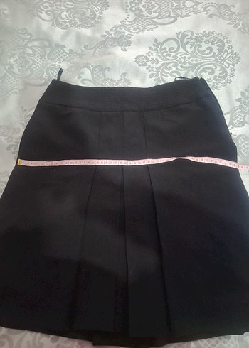 Siyah Pileli Midi Etek - Görsel 4