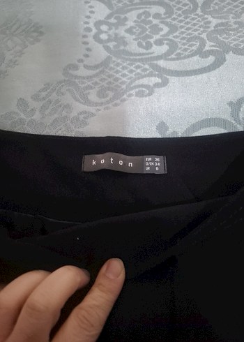 Siyah Pileli Midi Etek - Görsel 3