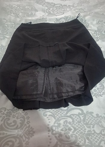 Siyah Pileli Midi Etek - Görsel 8