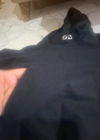 Siyah Erkek Çocuk İnce Kesim Eşofman Takımı - Görsel 3