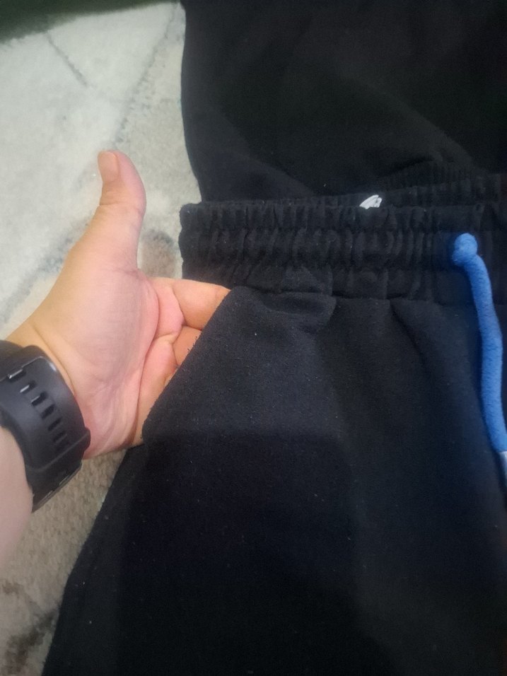 Siyah Erkek Çocuk İnce Kesim Eşofman Takımı - Görsel 2