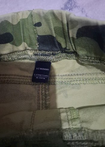 Erkek Çocuk Kamuflaj Desenli Bol Kesim Pantolon - Görsel 3