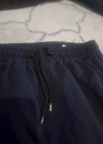 Erkek çocuk Lacivert kapişonlu Bol Kesim Eşofman Takımı - Görsel 4