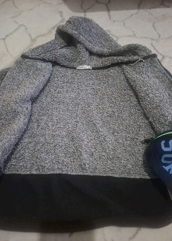 Kapüşonlu Fermuarlı Erkek Çocuk Sweatshirt - Görsel 8