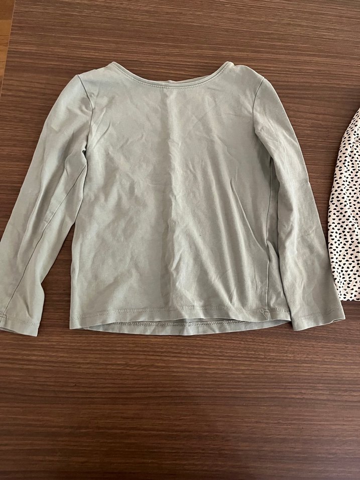 Bej ve Desenli Kız Uzun Kollu Kazaklar - Görsel 3