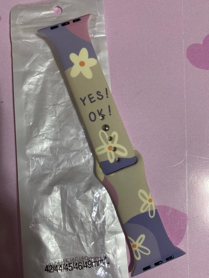 Pastel Mor Akıllı Saat Kayışı - Görsel 2