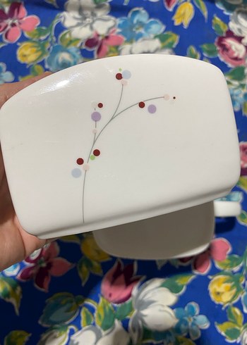 Beyaz Seramik Çaydanlık Seti - Görsel 5