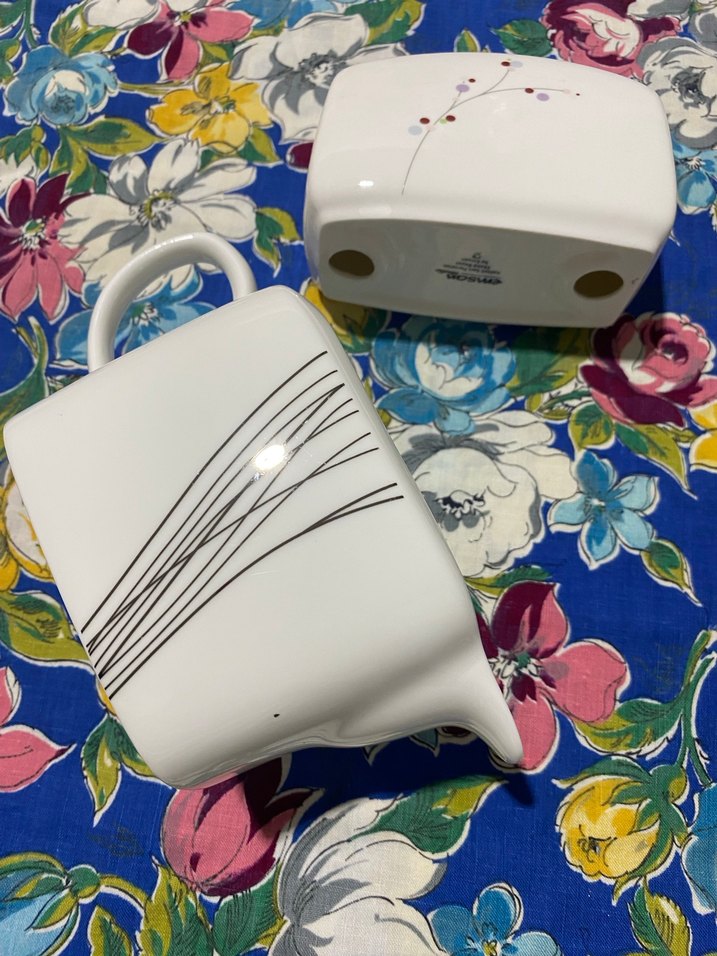 Beyaz Seramik Çaydanlık Seti - Görsel 2