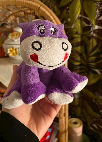 Beyaz Coca-Cola Ayıcık ve Mor Peluş Oyuncak - Görsel 5