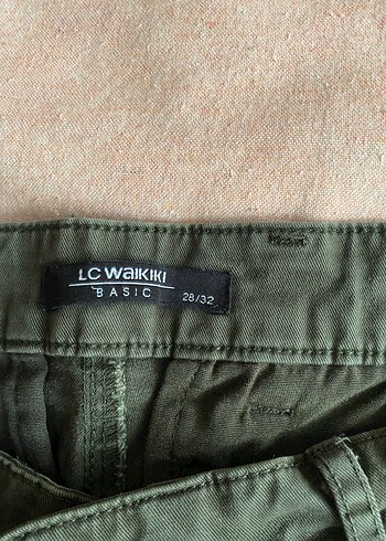 Düğmeli Regular Fit Keten Erkek Pantolon - Görsel 4