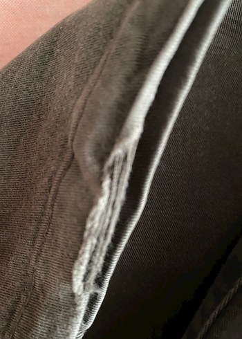 Düğmeli Regular Fit Keten Erkek Pantolon - Görsel 2