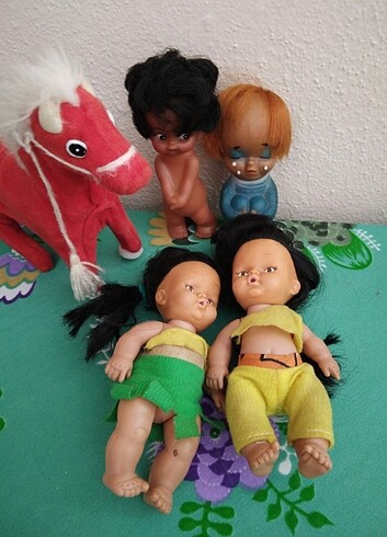 Beden 5 adet vintage oyuncak