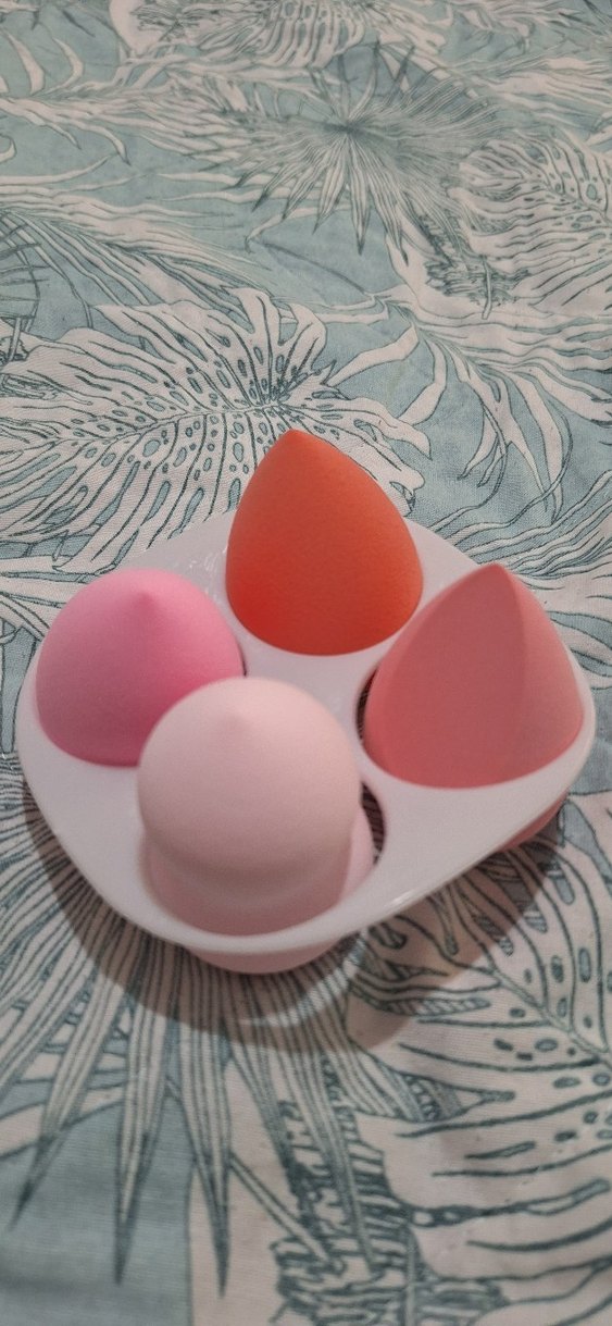 Pastel Tonlarda 4'lü Makyaj Süngeri Seti - Görsel 3