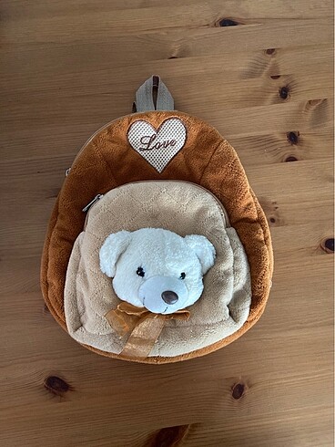 Ayıcıklı peluş çanta