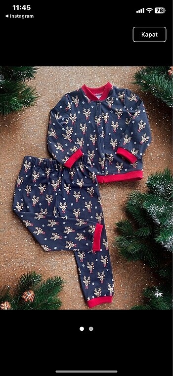 3 Ay Beden bordo Renk 4 ay yılbaşı bebek zıbınları pijama takımları