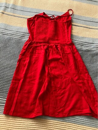 H&M H&M askılı kırmızı elbise
