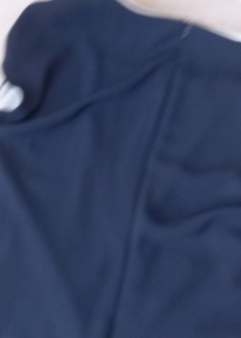 lacivert  elbise - Görsel 12