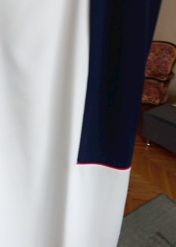 lacivert  elbise - Görsel 6