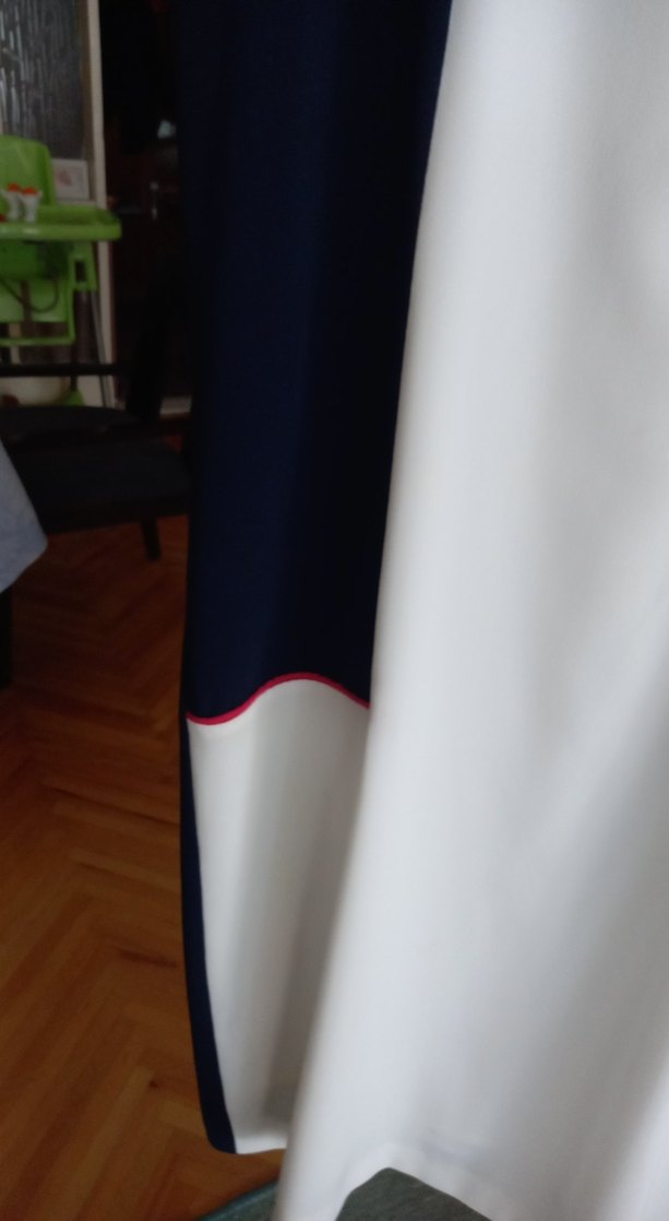 lacivert  elbise - Görsel 5