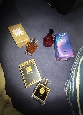 3 adet avon parfüm 