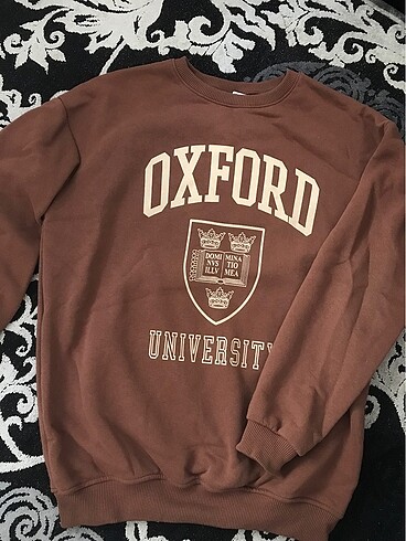 Kahverengi Kalın Oxford Sweatshirt