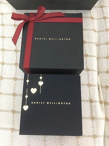 Beden siyah Renk Daniel Wellington yüzük kutusu