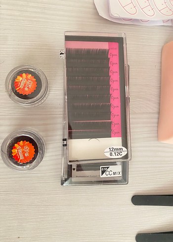 İpek Kirpik Yapma seti - Görsel 3