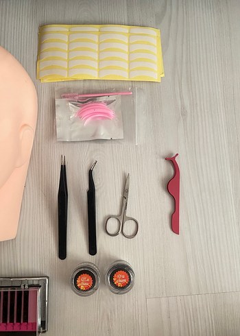 İpek Kirpik Yapma seti - Görsel 5