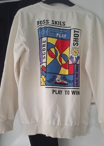 Erkek çocuk sweat ve kot pantolon - Görsel 4