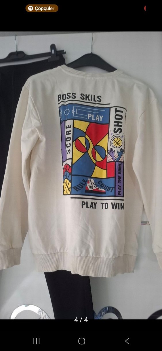 Erkek çocuk sweat ve kot pantolon - Görsel 4