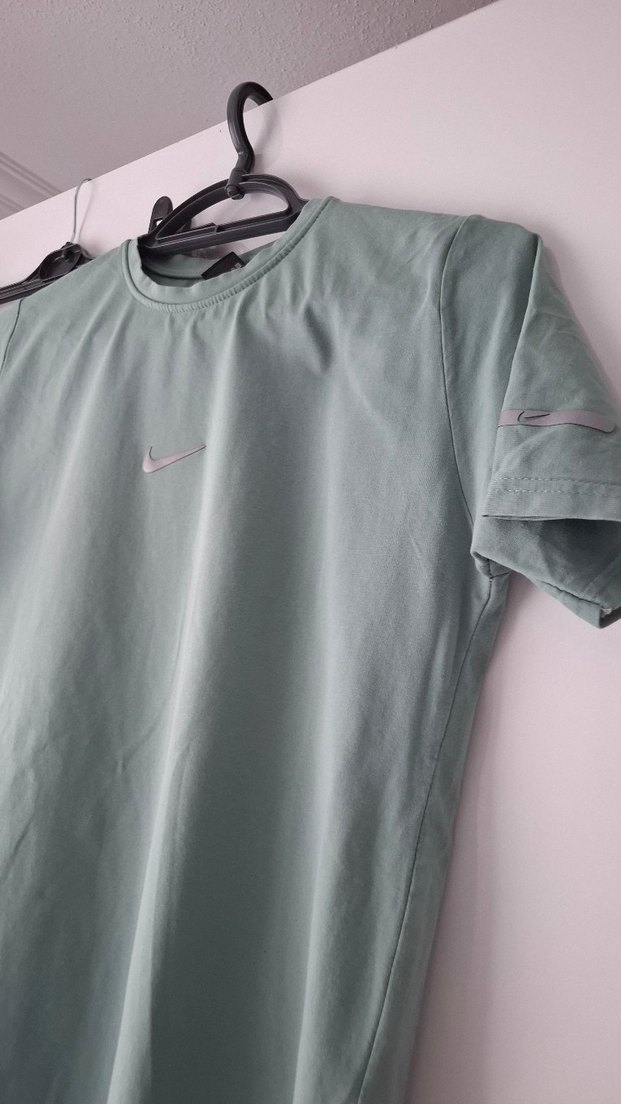 Gri Mini Şort ve Mint Tişörtlü Erkek Pijama Takımı - Görsel 3