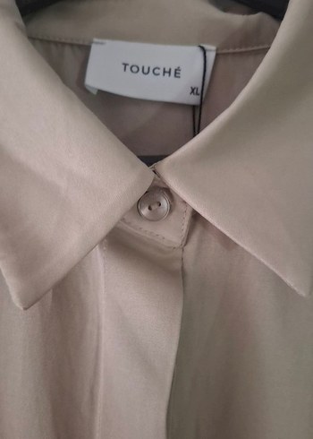 Bej Uzun Kollu Kemerli Uzun Elbise - Görsel 5