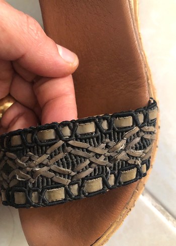 Siyah topuklu ayakkabı - Görsel 8