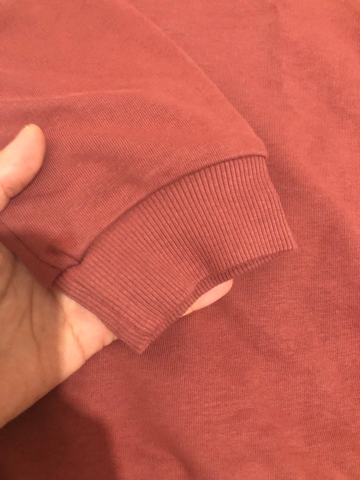 LC Waikiki Erkek Kahverengi Basic Sweatshirt - Görsel 3