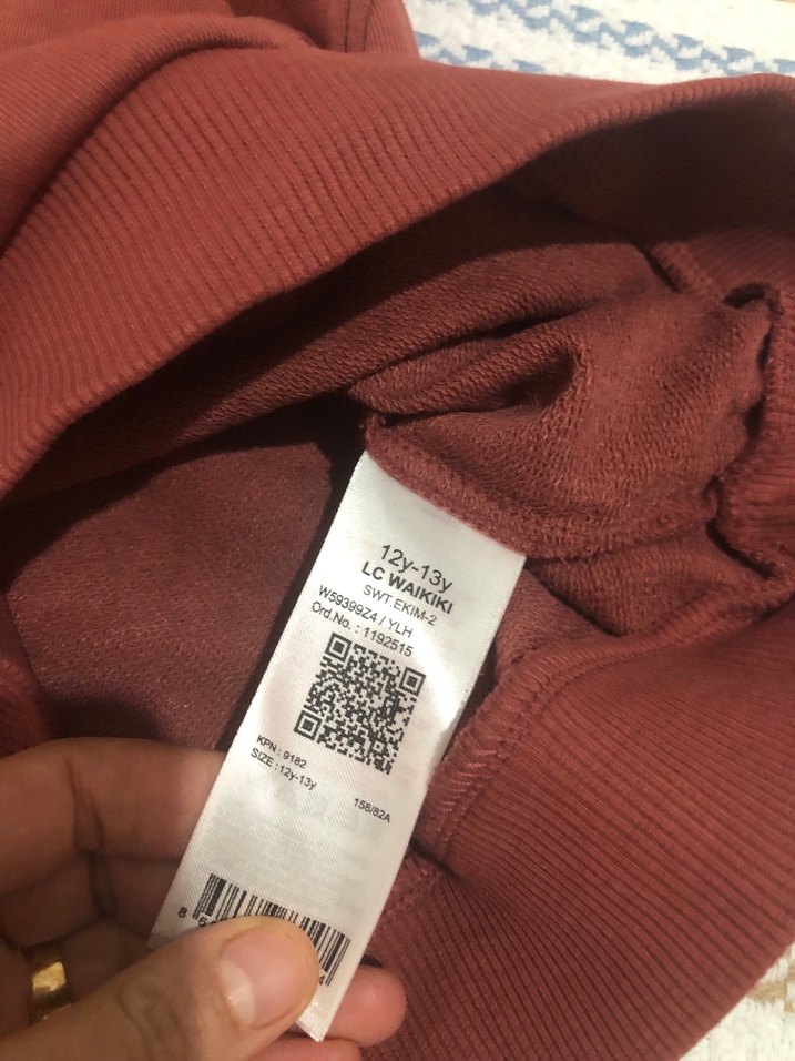 LC Waikiki Erkek Kahverengi Basic Sweatshirt - Görsel 2