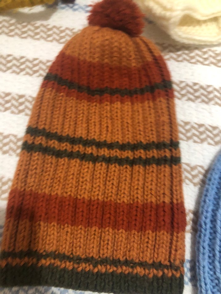 Kadın Çok Renkli Örgü Bere Seti - Görsel 5