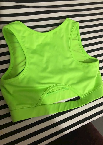 Yeşil Sporcu Kız çocuk  Atlet Üstü - Görsel 3