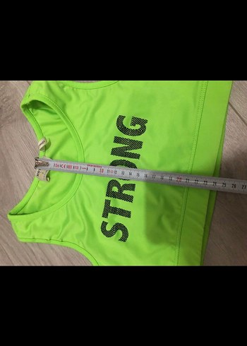 Yeşil Sporcu Kız çocuk  Atlet Üstü - Görsel 5