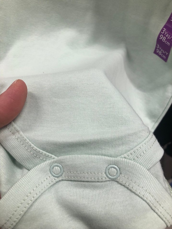 Bebek için Uzun Kollu Yeşil Baskılı Body - Görsel 4