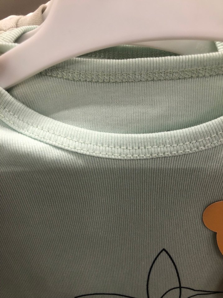 Bebek için Uzun Kollu Yeşil Baskılı Body - Görsel 3
