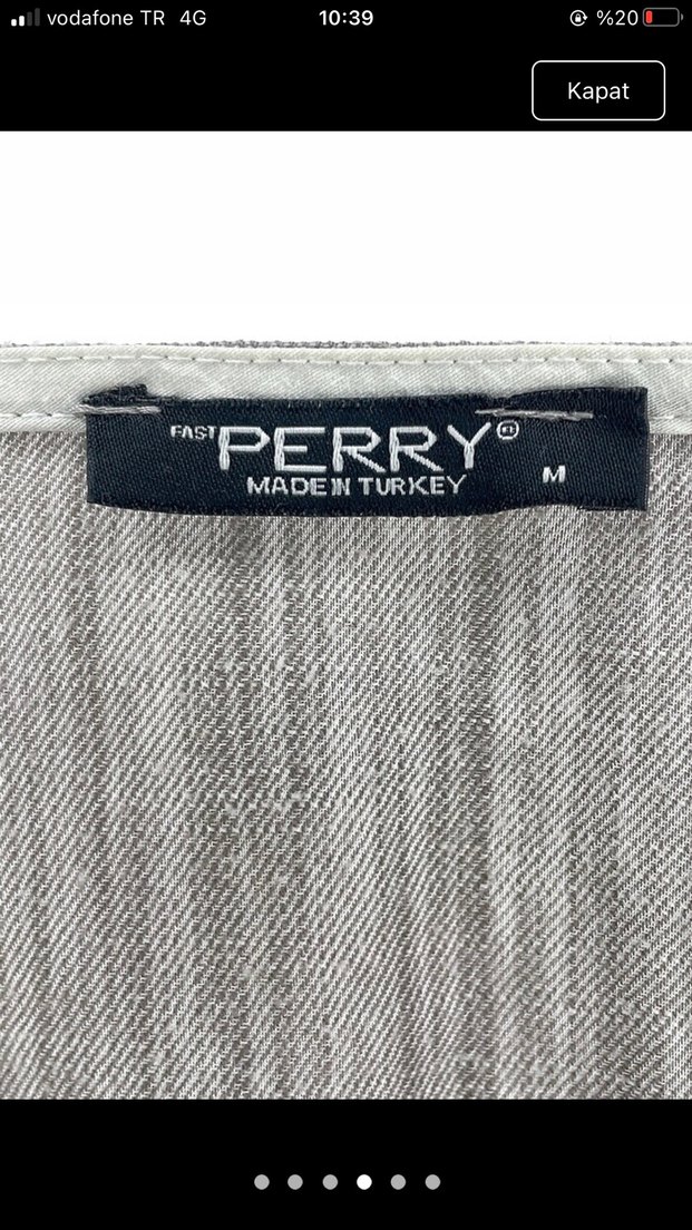 Nakışlı, Kısa Kollu, Kemerli Midi Elbise - Görsel 4