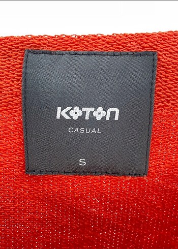 Kırmızı Baskılı Kadın Sweatshirt - Görsel 3