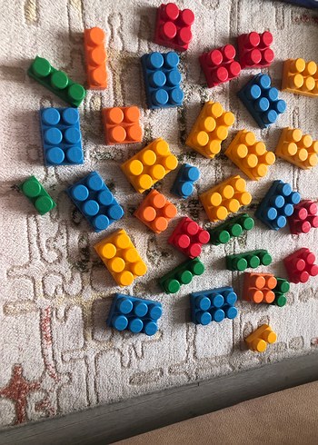 Renkli Lego Blokları Seti
