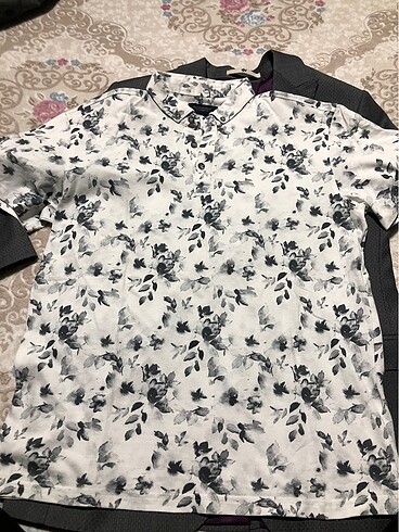 l/xl Beden beyaz Renk Kısa kol tshirt