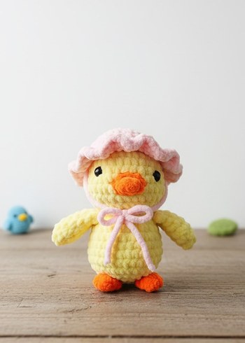 Renkli Sarı Ördek Peluş Oyuncak