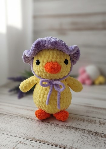 Renkli Sarı Ördek Peluş Oyuncak