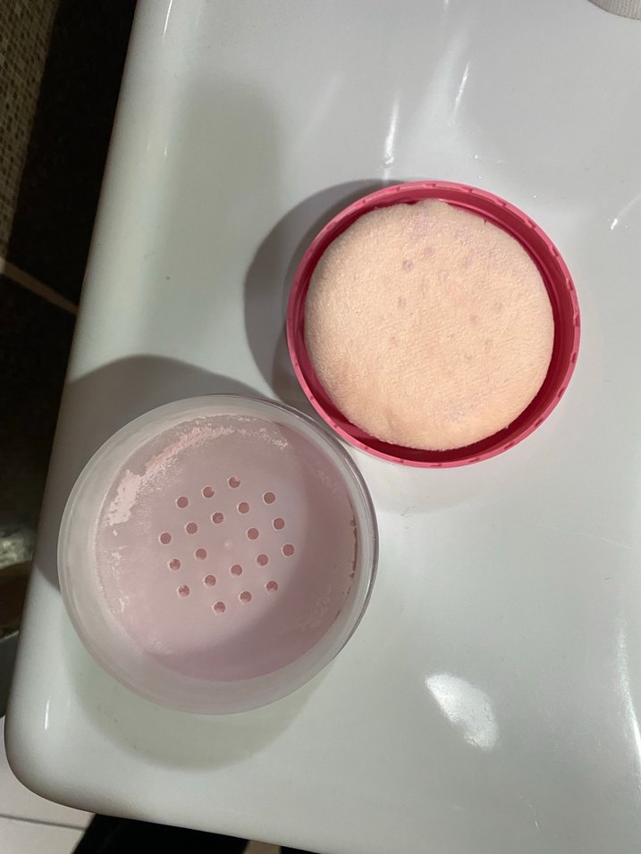 Pastel Pembe sabitleyici pudra - Görsel 4