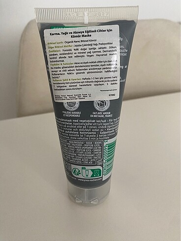 Yves Rocher Yves rocher kömür maskesi