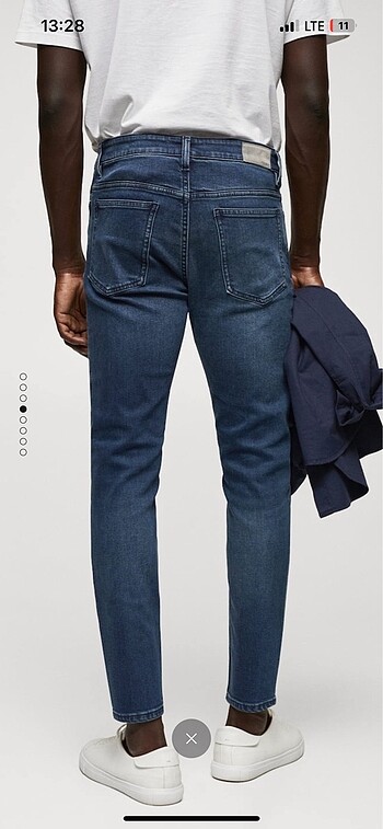 Mango Mango Man Tom Tapered Cropped Jean